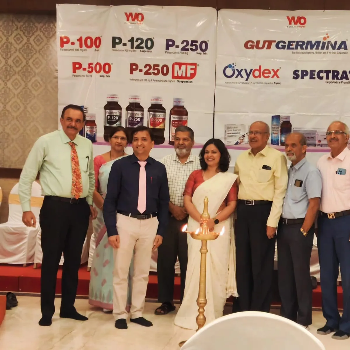 Dr. Swathi Rao at the inauguration of a pediatric CME programme