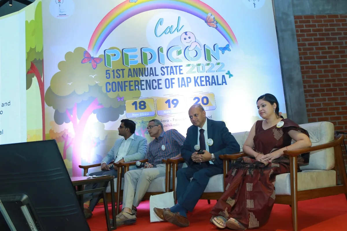 Dr. Swathi Rao on a panel at CalPedicon 2022